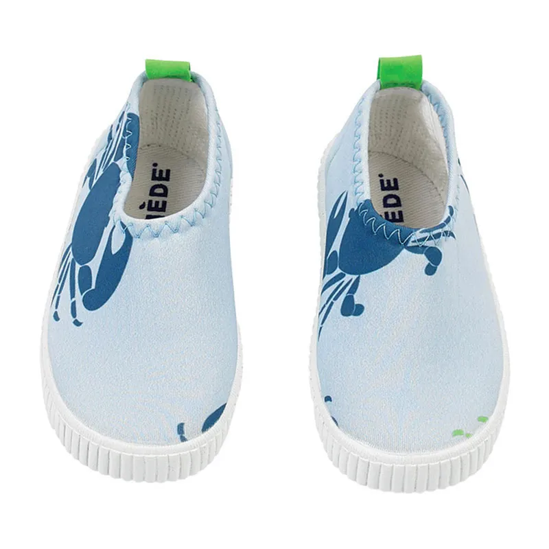 Chaussures de bain Crabe - Bleu/Vert-1