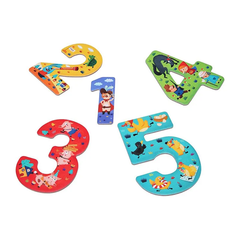 Mon 1er puzzle 1,2,3,4, 5 15pcs - 36m+-1