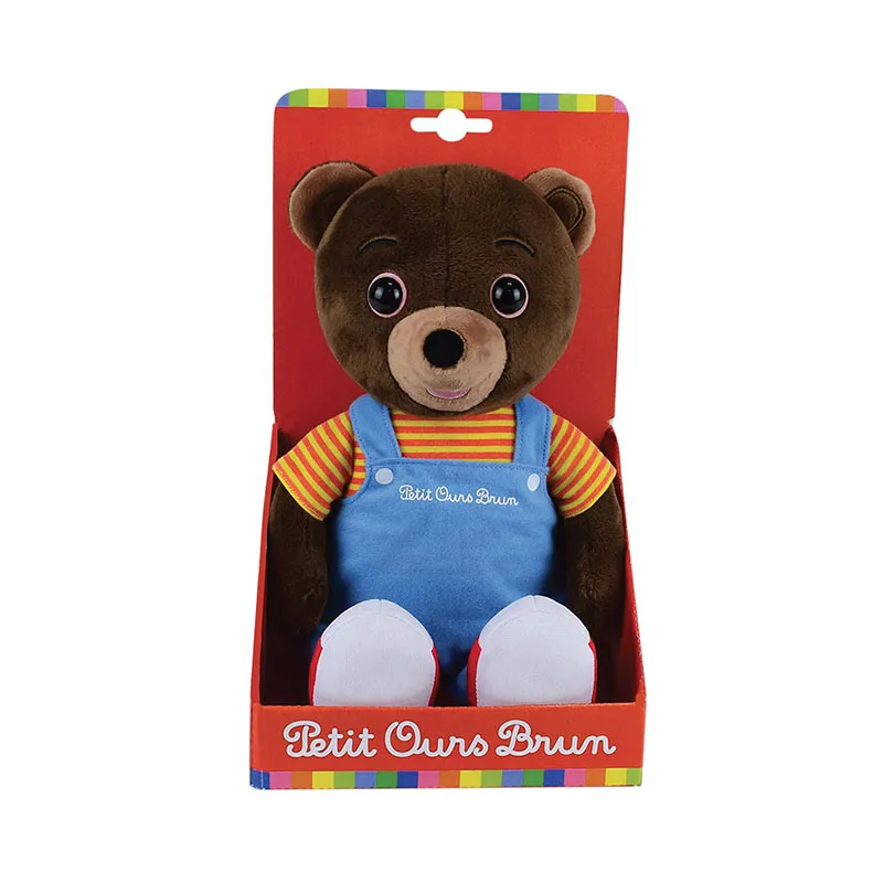Peluche 32cm Petit Ours Brun - 12m+-2