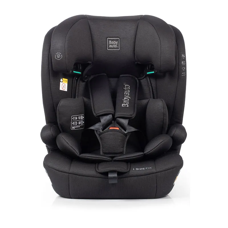 Siège-auto Konar i-Fix i-Size/Isofix 76-150cm - Noir-4