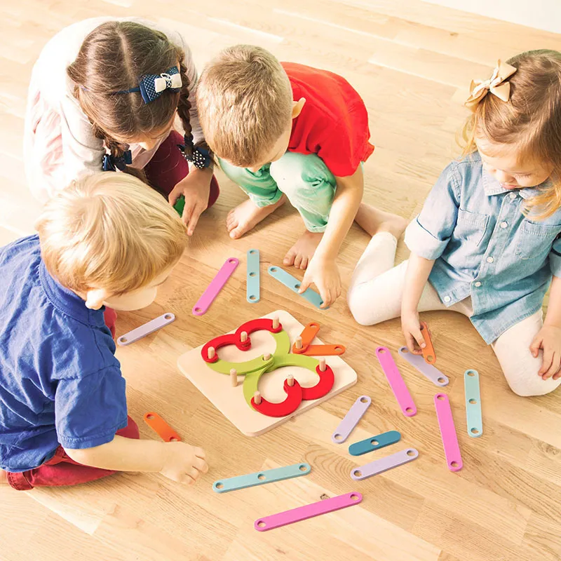 Jeu chiffres & lettres en bois - 36m+-0