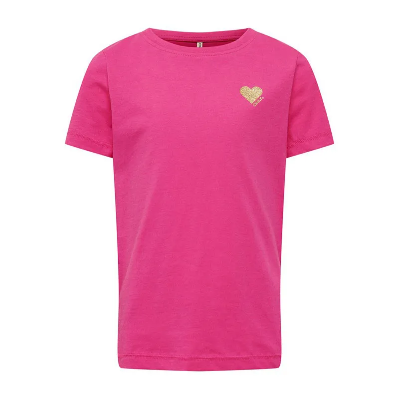T-shirt MC Kita Fille - Fuchsia-0