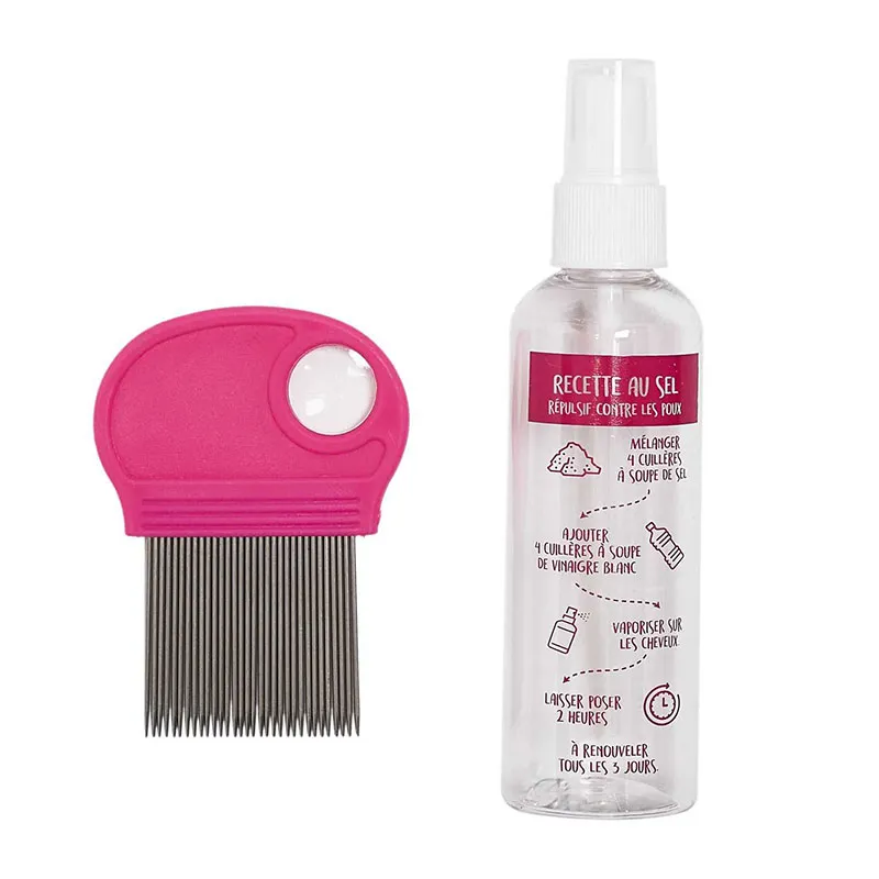 Peigne Anti-Poux + Flacon Aléat. - 100ml-2
