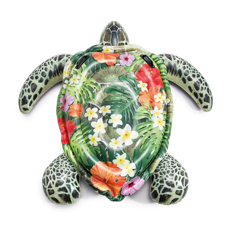Bouée gonflable Tortue Aloha - 191x170cm-4