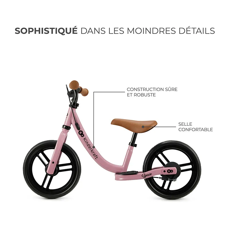 Draisienne Space Rose - 36m+-5