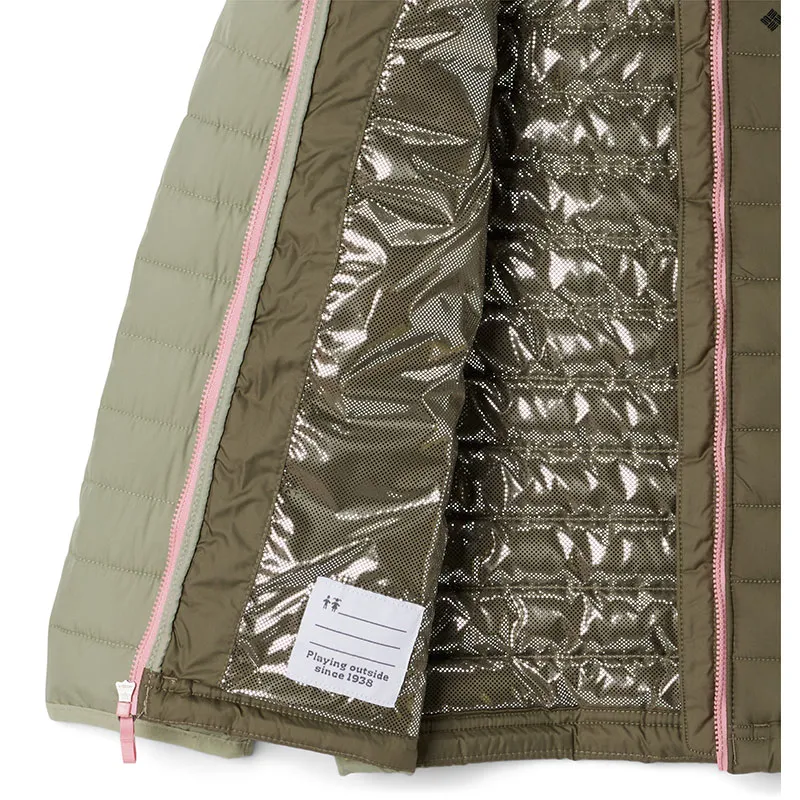 Veste Powder Lite II Hooded - Stone Green-2