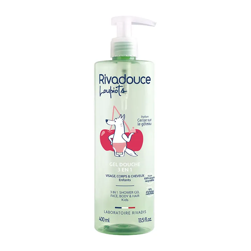 Gel douche 3en1 Loupiots Cerise sur le gâteau - 400ml-0