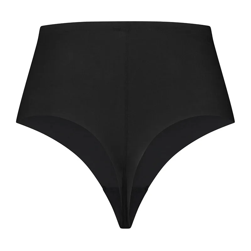 String taille mi-haute Gainant - Noir-2