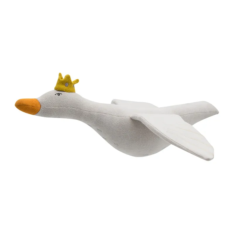 Mobile Grand Oie Gris - 18x55cm - L'OISEAU BATEAU-0