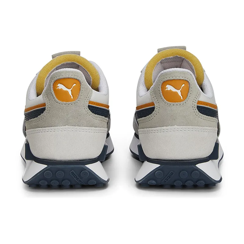 Baskets Homme Future Rider Double Puma - Gris/Blanc/Bleu-1