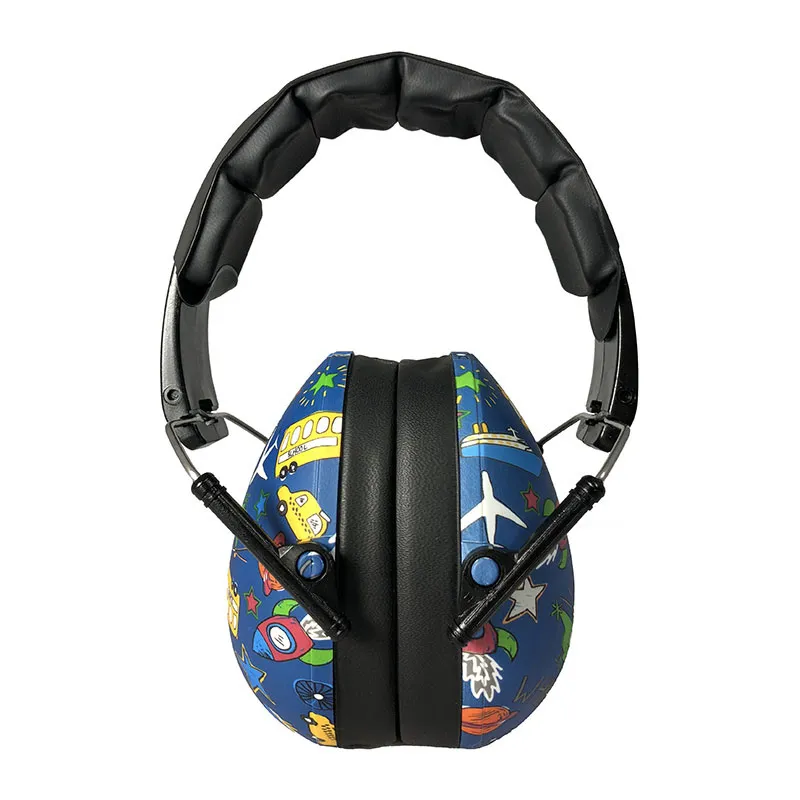 Casque anti-bruit 3-10 ans Basic - Transport Bleu-2