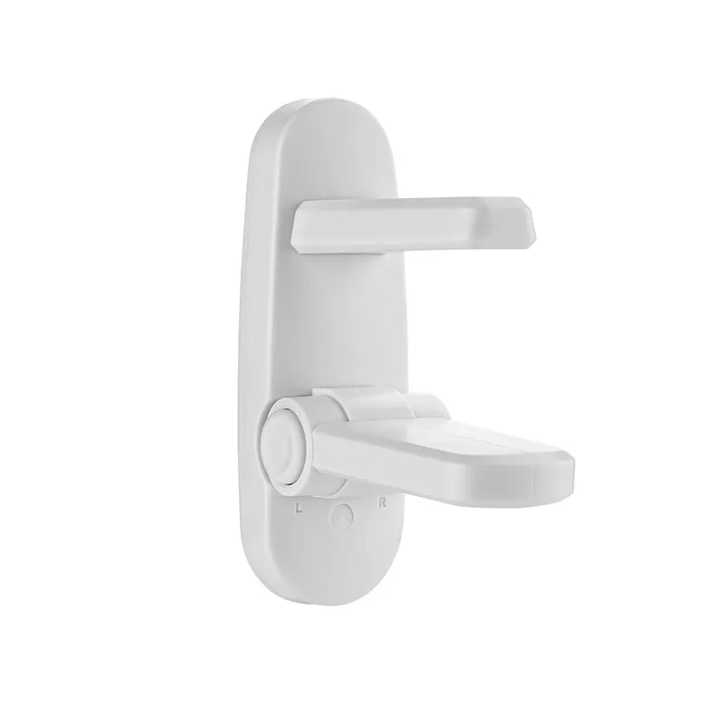 Butoir poignée de porte plastique - Blanc-1