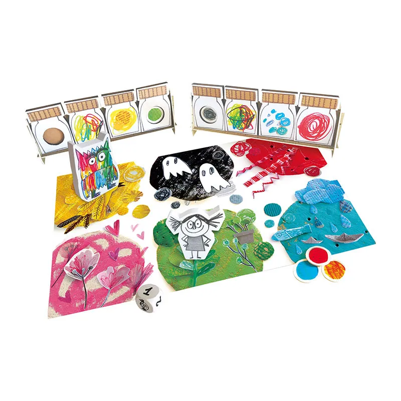 Jeu de société Le monstre des couleurs - 4+-1