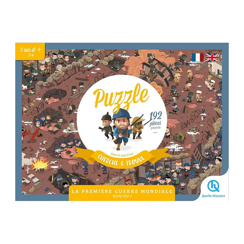 Puzzle Cherche et Trouve La Première Guerre mondiale - 7+-0
