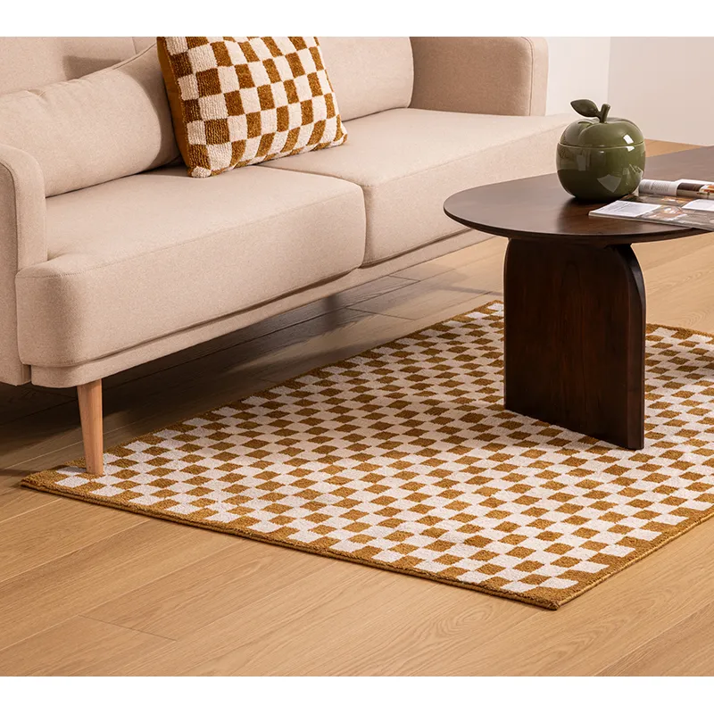 Tapis damier Tufté Family corner - 118x170cm-3