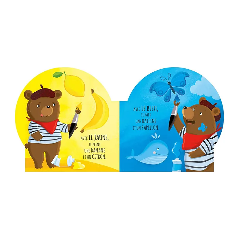 Livre forme Les couleurs - 10m+-1