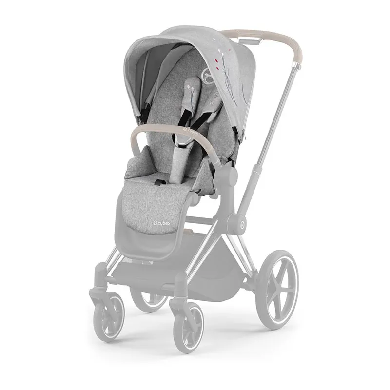 Poussette électrique ePRIAM Chrome Black/Koi mid-Grey - 0m+-1