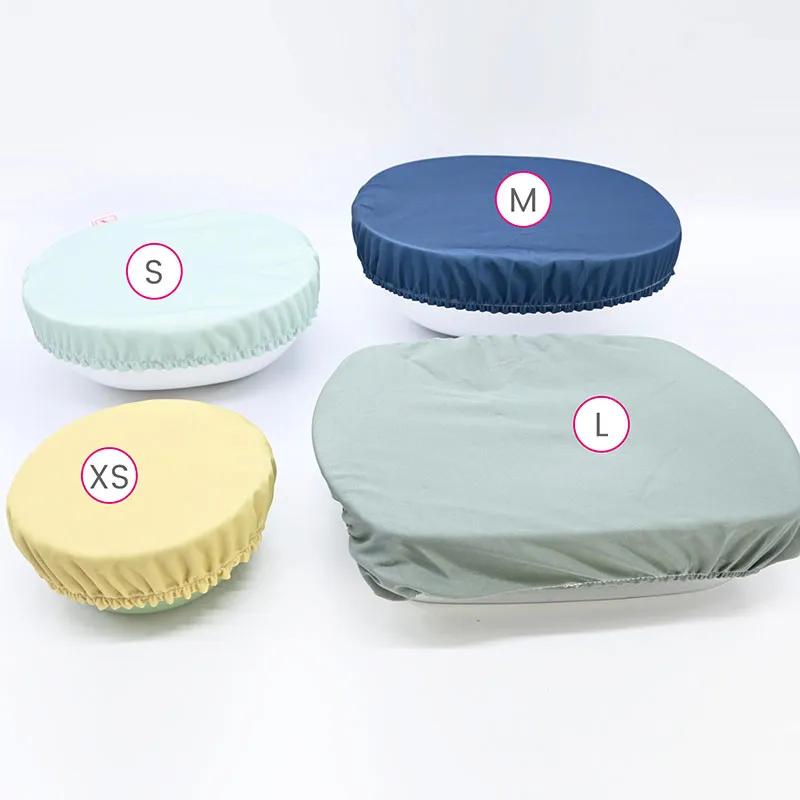 Kit 6 couvre-plats charlottes tissu -1