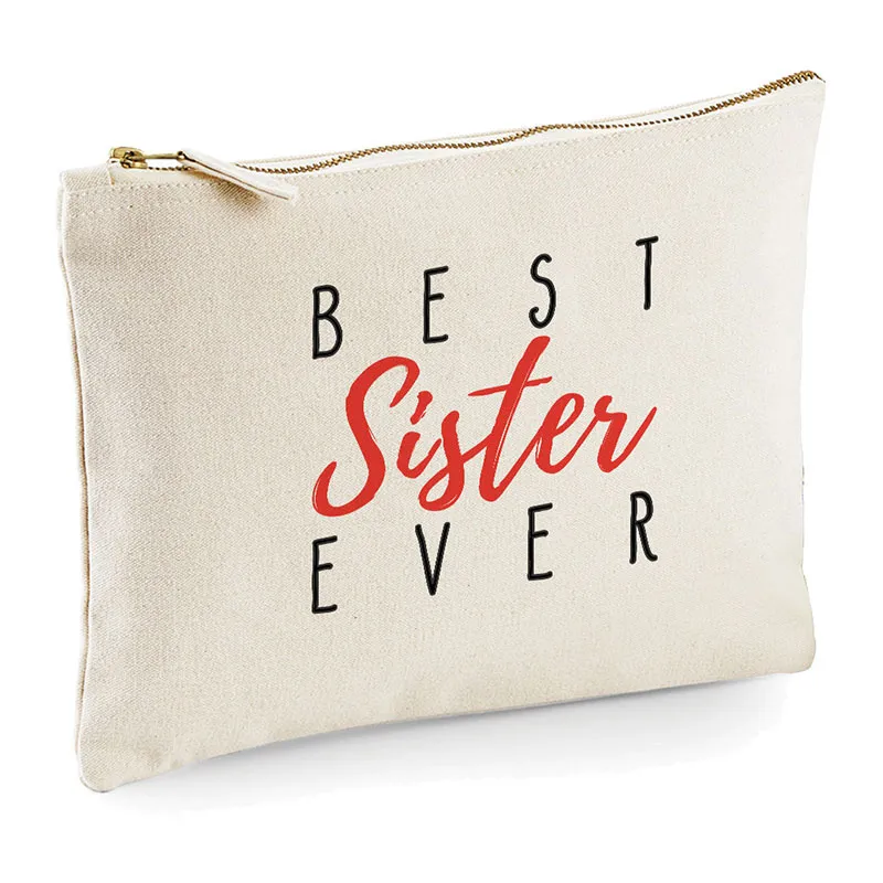 Trousse Best sister ever BIO - Naturel-0