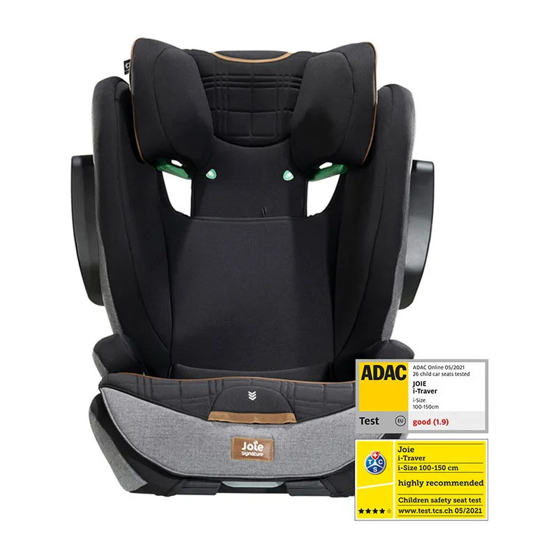 Réhausseur i-Size/Isofix i-Traver 100-150cm - Carbon-1