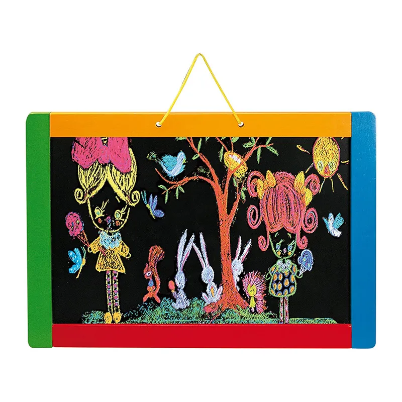 Tableau magnétique double face + Lettres - 36m+-4