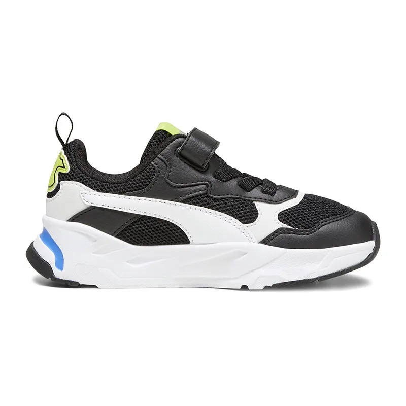 Baskets Garçon Trinity Puma - Noir/Blanc/Bleu/Vert-4