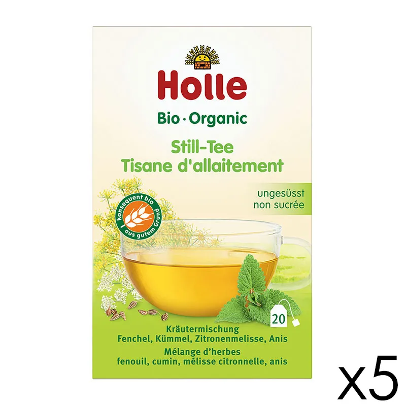 4x20 Tisanes d'allaitement BIO - Adulte - HOLLE-0