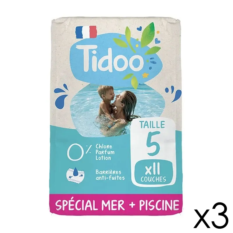 Couches de Bain Swim & Play T.5/12-18kg - 3x11-0