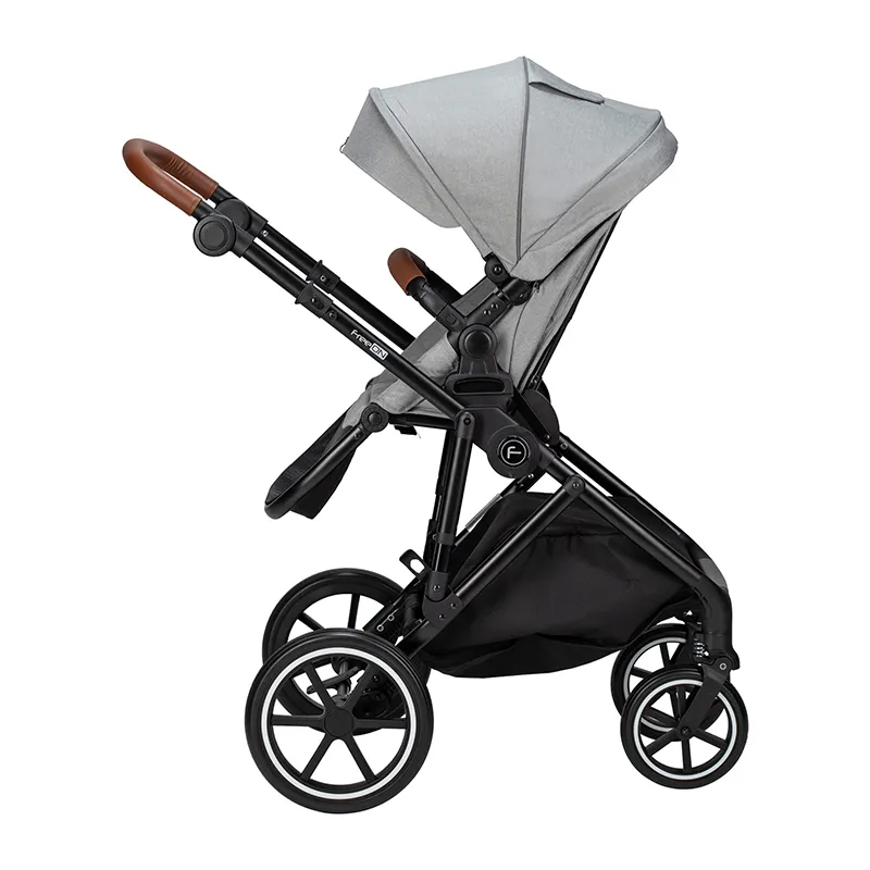 Trio Poussette Travel System Zen Deluxe Gris clair - 0m+-4