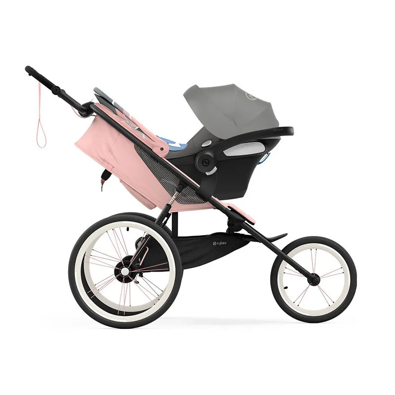 Poussette Running Avi Black Pink/Silver Pink - 6m+-6