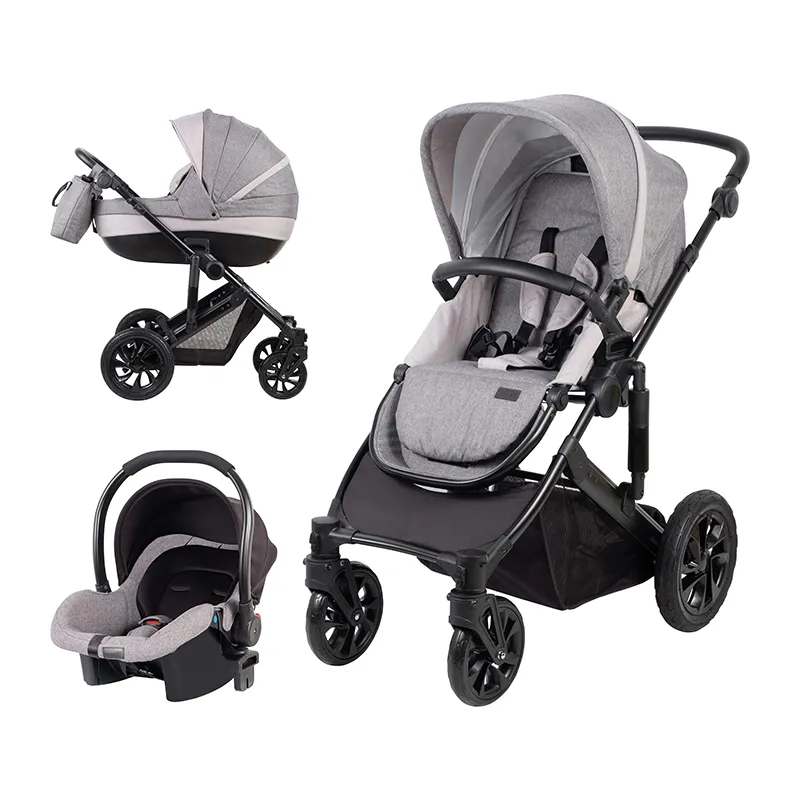 Trio Poussette Comfort Gris - 0m+-0