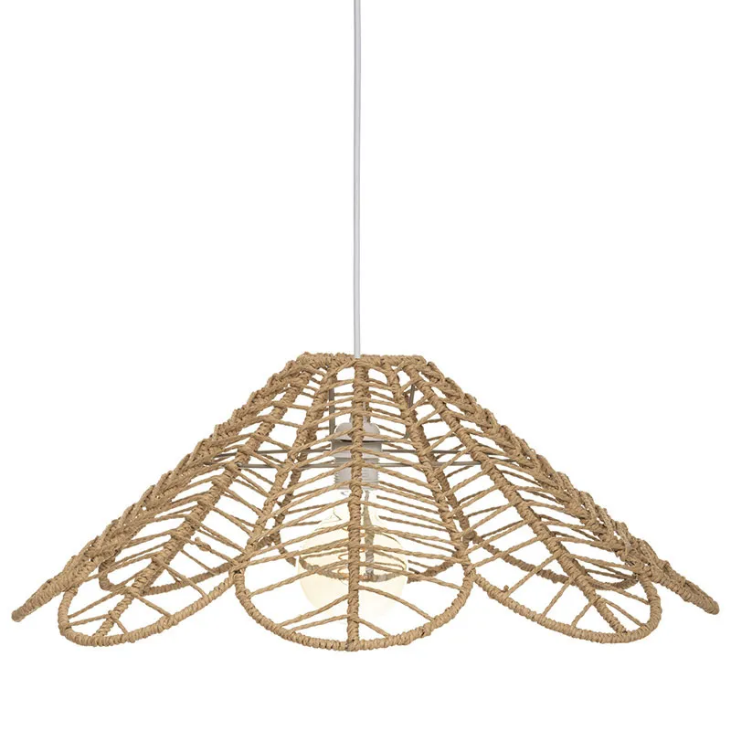 Suspension corde Folk Naturel - ø58cm-0