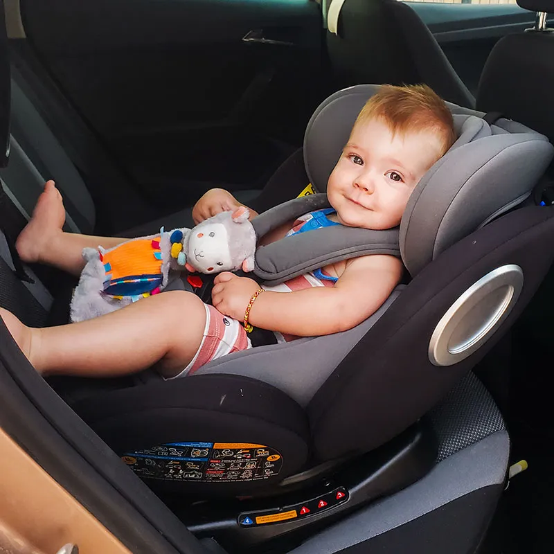 Siège-auto I-SIZE/ISOFIX Hero 360° 40-150cm - Gris/Noir -10