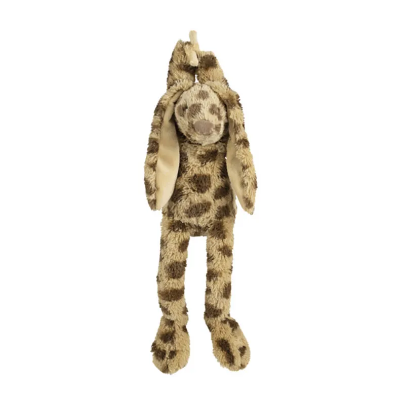 Peluche musicale Lapin Richie Léopard - 34cm-0