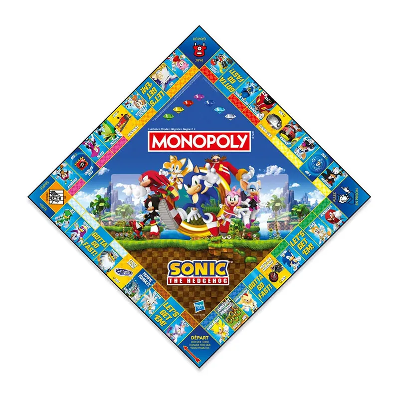 Monopoly Sonic le hérisson - 8+-2