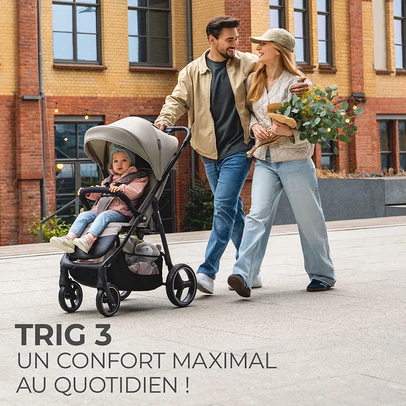 Poussette Buggy Trig 3 Beige - 6m+-14