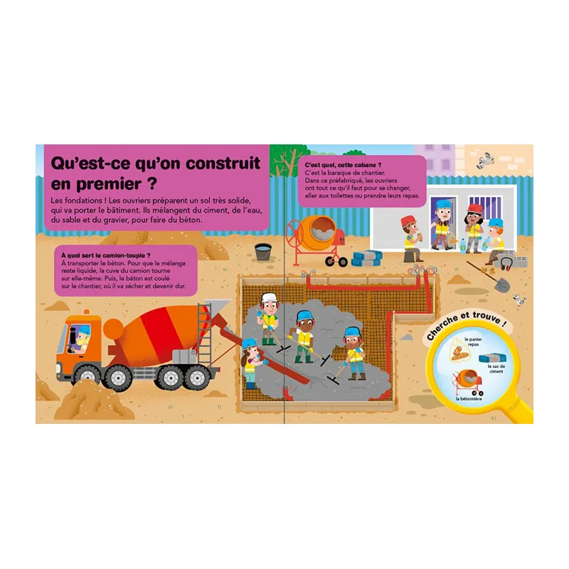 Mes 1ères questions réponses Le chantier - 36m+-3