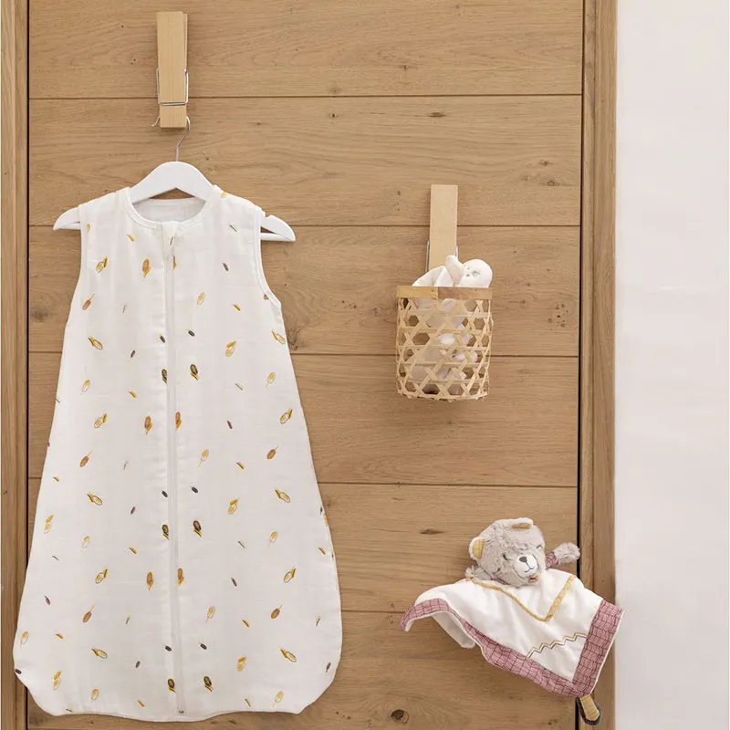 Gigoteuse Coton Bio Timouki Blanc/Beige - TOG.1-3