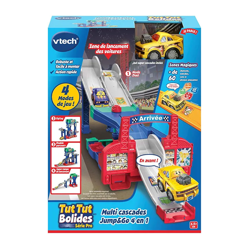 Circuit multi Cascades Jump & Go 4en1 - 24m+-7