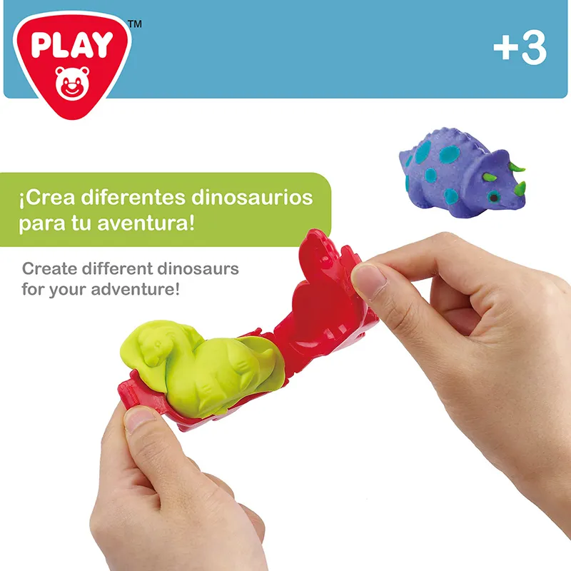 Coffret de pâte à modeler Dinosaure - 36m+-1