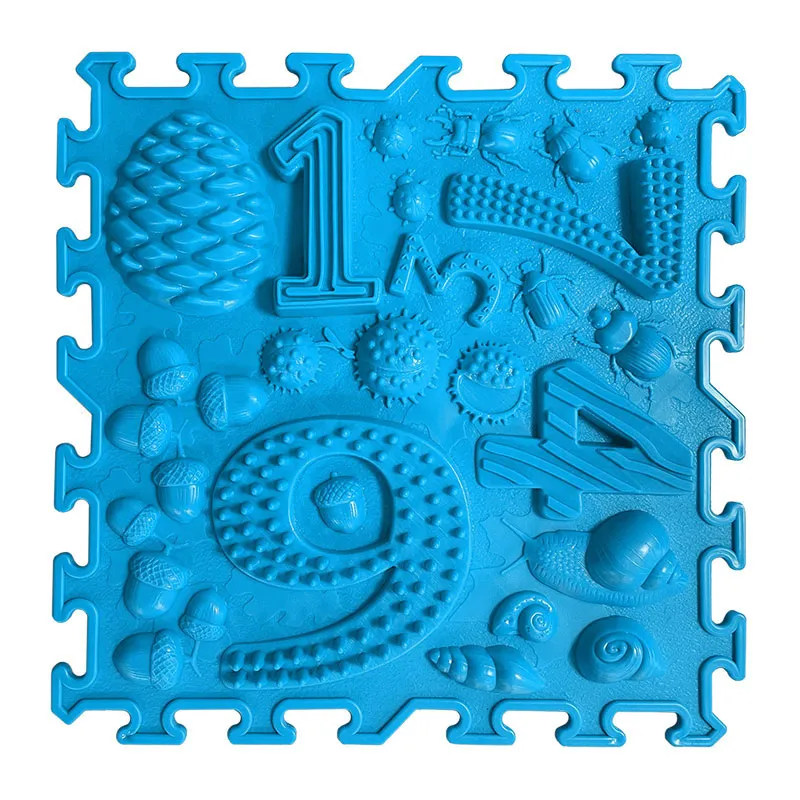 Tapis puzzle orthopédique École de la forêt 4pcs - 24m+-1
