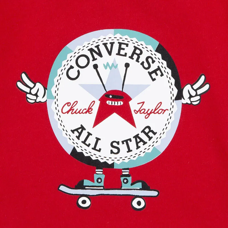 2 Combinaisons MC Bébé All over - University Red - CONVERSE-2