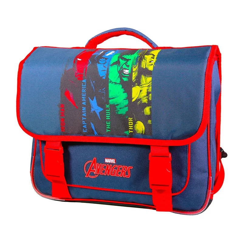 Cartable Avengers Bleu - 38x34cm-1