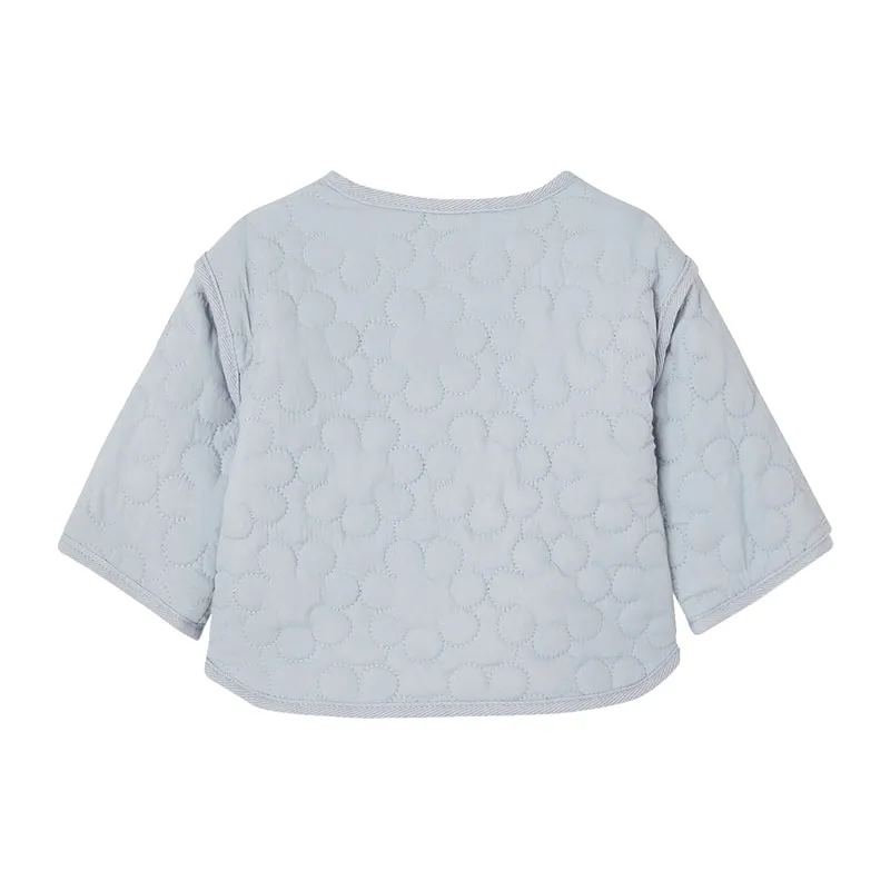 Veste matelassée - Bleu pâle-1