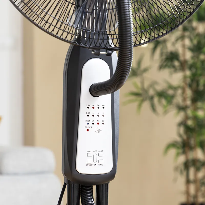 Ventilateur Brumisateur sur Pied + Commande à Distance - 40x123x44,5cm-5