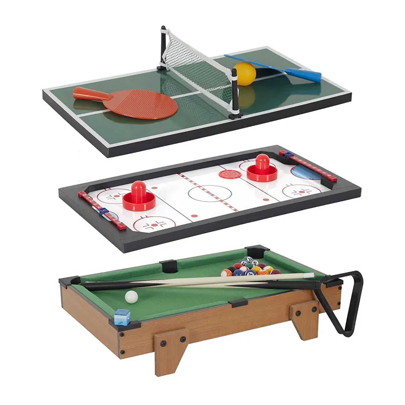 Table de jeux 3en1 - 32,5x52,5x10,5cm-0