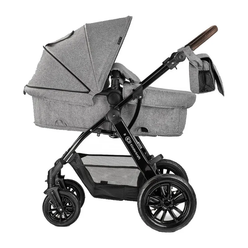 Poussette Moov 3en1 Mink Pro Grey Melange - 0m+-3