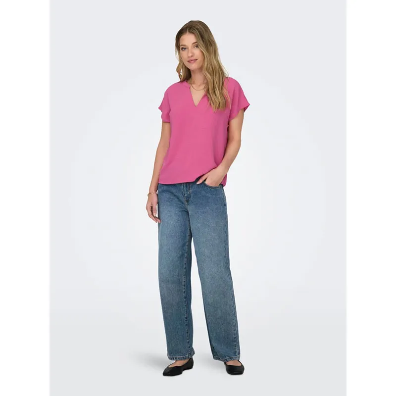Blouse MC Lion JDY - Ibis Rose-3