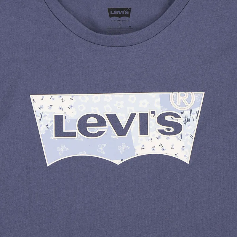 T-shirt MC Batwing Bandana - Crown blue-3