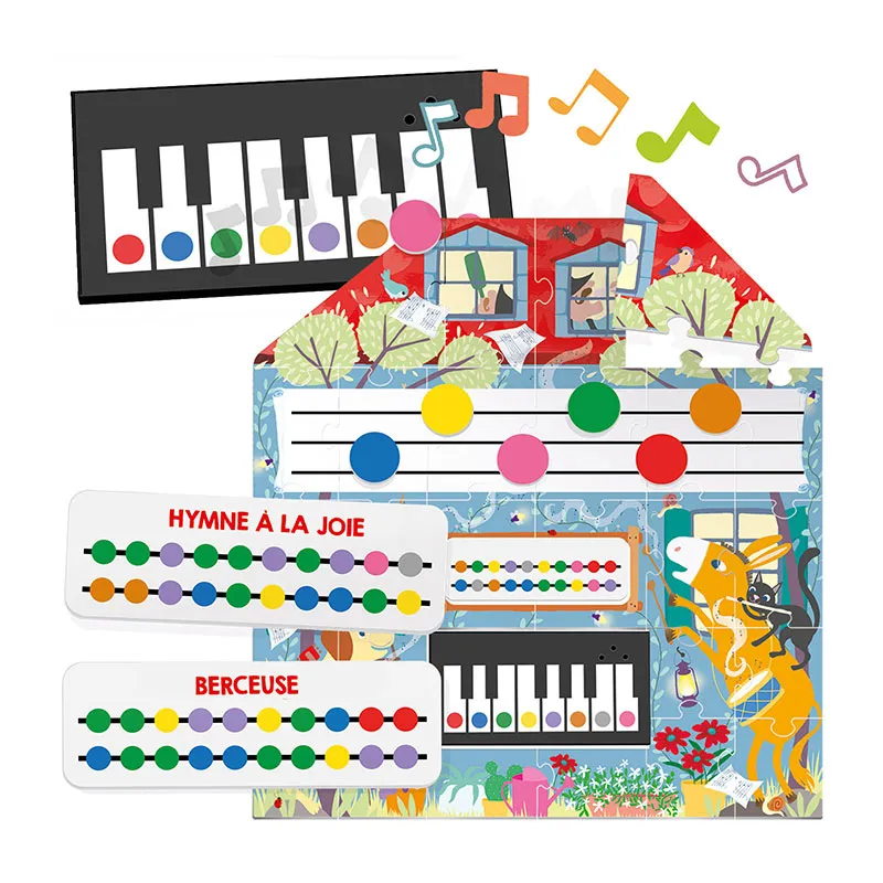 Puzzle d'activ. sonore Ma Première École de Musique - 36m+-1